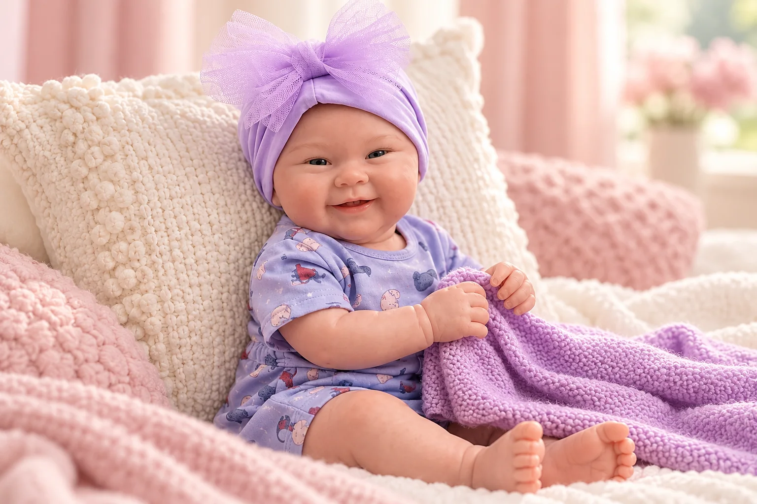 Ava reborn doll in an illustrative setting for awake reborn dolls uk: open-eye dolls to compare