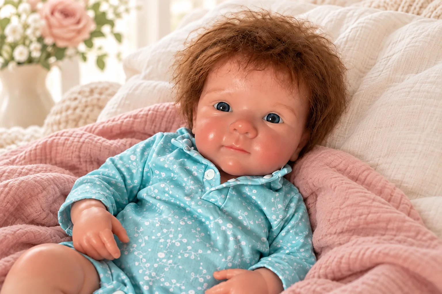 Sofia reborn doll in an illustrative setting for realistic baby dolls that look real: what to compare