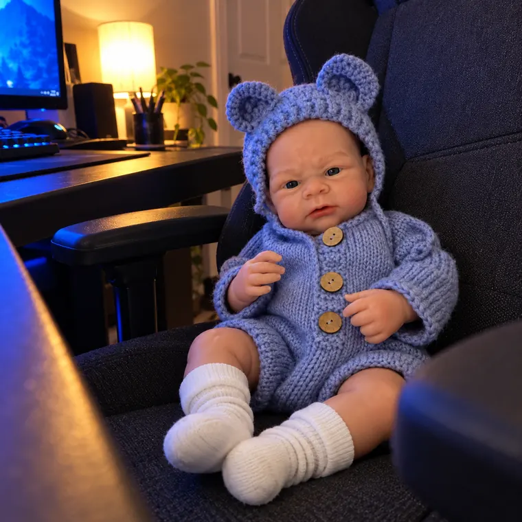 Photograph of arthur in a home setting