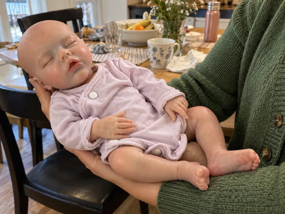Photograph of grace in a home setting