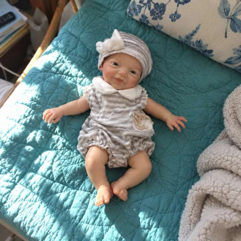 Photograph of millie in a home setting