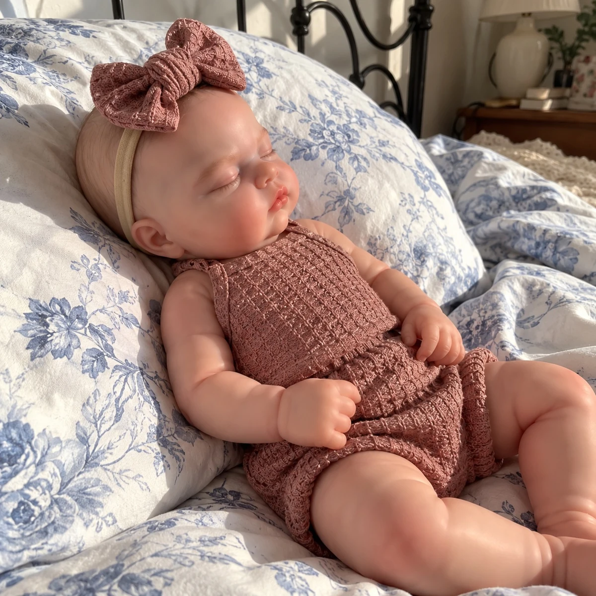 Photograph of mini-florence in a home setting