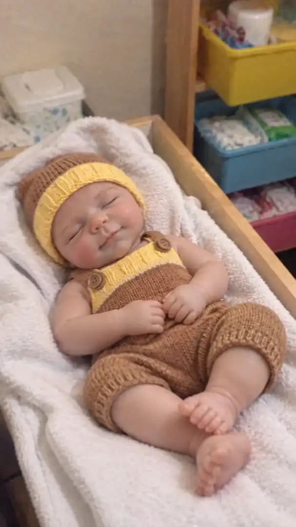 Photograph of riley in a home setting