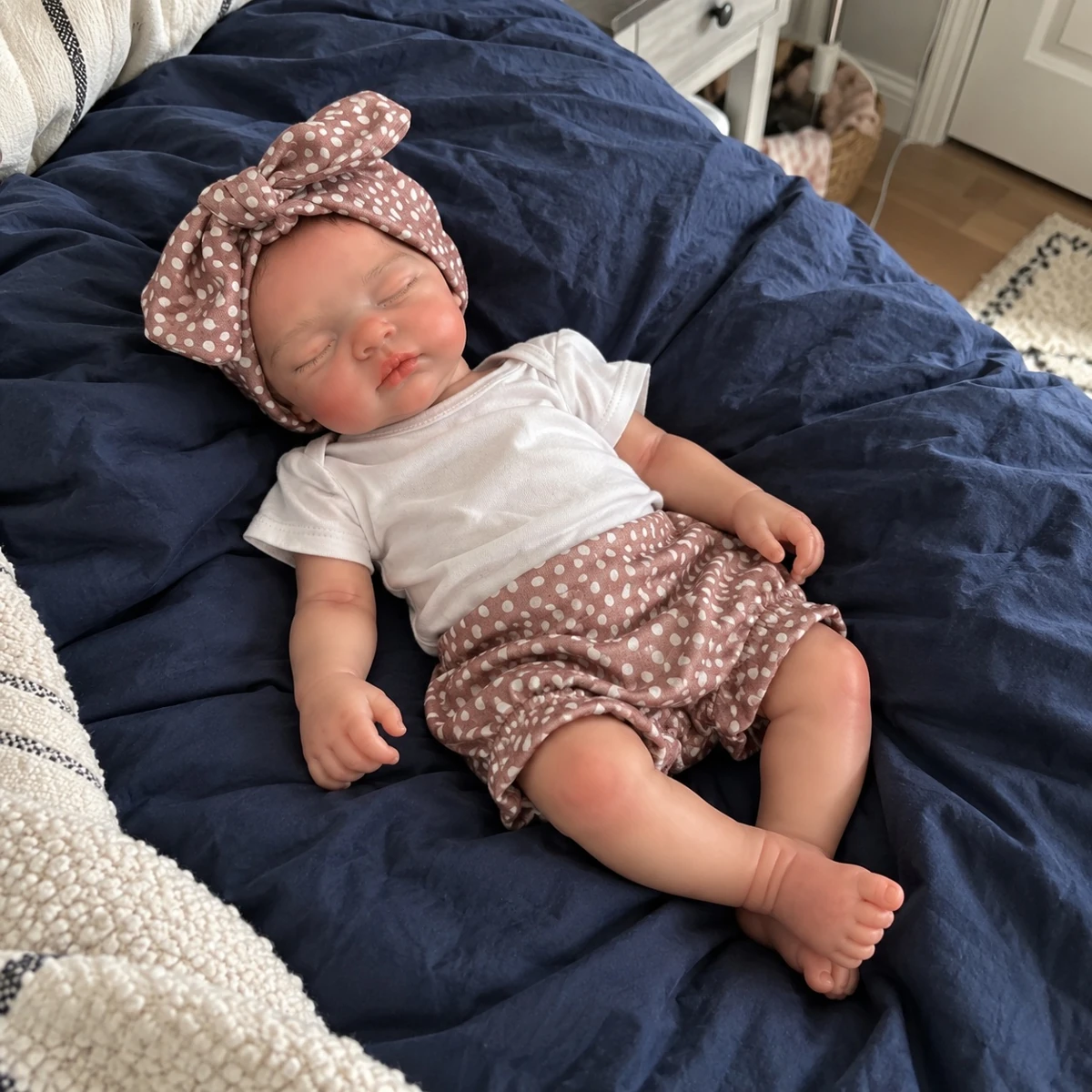 Photograph of sophia in a home setting