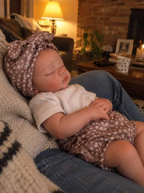Photograph of sophia in a home setting